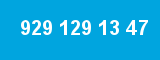 929 129 13 47 929 129 13 47
